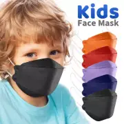 KF94 Certified Bulk✅40/100PCS Disposable Respirator KF94 3D Kid Face Mask✅,