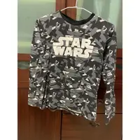 在飛比找蝦皮購物優惠-Uniqlo 大童 Star Wars 長袖上衣 家居服 內