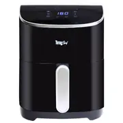 Total Chef Electric Air fryer 4.8L, 8 pre-set Touch-control Cooking Programs, Deep Airfryer, Time & Temp Control, Black