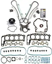 Timing Chain Cover Head Gasket Set Water Pump 1999-2003 for Dodge for Jeep
