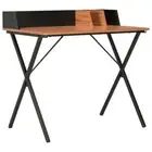 Modern Desk Home Office Study Computer Workstation Writing Table X-Shaped Legs
