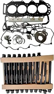 KAKA AUTO PARTS VRS Cylinder Head Gasket Set + Bolts Compatible with Ford Courier PD PE Mazda B2500