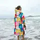 韓國可穿式防風吸水速干毛巾衣沙灘浴袍成人潛水游泳浴巾斗篷男女