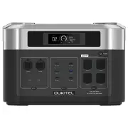 OUKITEL BP2000E Outdoors Portable Power Station 2048Wh LiFePo4 Solar Generator 2200W AC Output LiFePO4 Solar Generator f