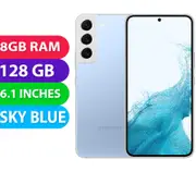 Samsung Galaxy S22 (128GB, Sky Blue) Australian Stock - Used (Excellent)