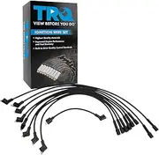 TRQ Spark Plug Wire Set Compatible with 1974-1976 Ford 1975-1976 Mercury