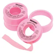 2x Bromic PINK TAPE 12mmx10m Suitable For Natural Gas & LPG *Australian Brand