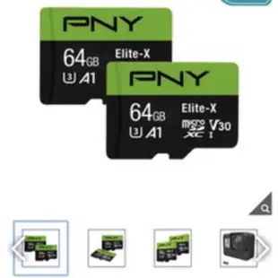 Costco 好市多PNY 64G 256G micro SDXC防水記憶卡 符合C10 U3 4K規格