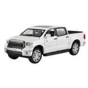 Catzon 1:32 Tundra Alloy Car Model with Pull-Back Functionality and Sound Light Effects-White