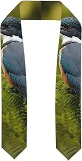 [EdWal] Cute bird print Graduation Stole and Sash Class for Unisex Adult Honor Stole Honor Stole of 2025