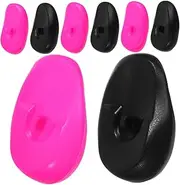 Ipetboom 8 Pack Professional Hair Dyeing Earmuffs Plastic Ear Cover for Salon Protection Waterproof Ear Covers for Hair Dyeing Styling
