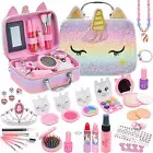 Kids Makeup Kit for Girl - Girls Makeup Kit for Kids, Little Girls Make up Set,