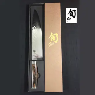 【KAI 貝印】 旬 Shun日本製VG-MAX 33層大馬士革鋼 主廚刀 25cm