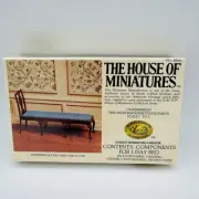 House of Miniatures Chippendale Day Bed 40043 Dollhouse Furniture 1:12