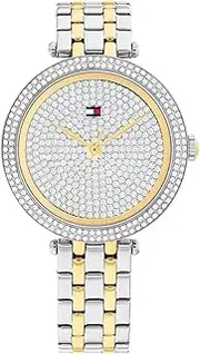 [Tommy Hilfiger] Women's Natalie Watch, SILVER/GOLD, 34MM