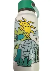 Hydroflask Hannah Eddy 32oz Wide Mouth Retrovibe Earthy Limited Waterbottle NWT