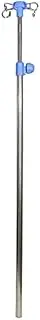 IV Poles Stand for Infusion Chair,Adjustable Height Iv Pole Infusion Stand,Bed Socket Telescoping I.V. Pole for Hospital,Private Clinic and Home,B