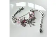 Dream Catcher Beaded Charm Bracelet