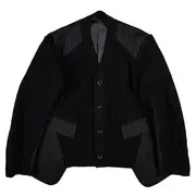 [sacai] Chalk Stripe x Knit Cardigan