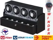 Quad "Boxy" Brand Brick Automatic Watch Winder + 6x storage System - Model: 4B4
