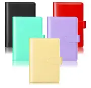 17x Pieces -A6 PU Leather Notebook Binder Refillable 6 Ring Binder