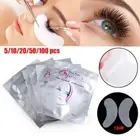 Lashes Under Eye Gel Pads Lint Free Eyelashes Extension Eye Paper Patches