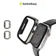 魚骨牌 SwitchEasy Apple Watch Modern Hybrid 鋼化玻璃鋁合金保護殼 41mm (通用最新9代)粉色