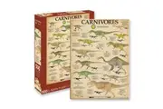 500pc Aquarius Smithsonian Carnivore Dinosaurs 35x48cm Jigsaw Puzzle Game 14+