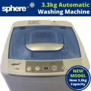 Sphere 3.3Kg Caravan Washing Machine Mini & Automatic for Motorhome Camping 3kg
