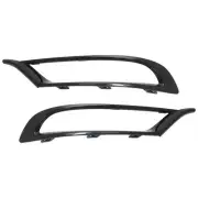 Set of 2 Bumper Face Bar Trims Molding Step Pads Front Driver & Passenger Pair (for: Chrysler)