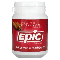 在飛比找iHerb優惠-[iHerb] Epic Dental 肉桂口香糖, 50 