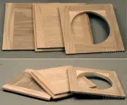 1 Lens Board 8"x 8" for B&J Portrait 8x10" Camera, made of solid wood, free hole