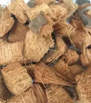 Coconut Husk Chips Natural 100% for Organic For Orchids Fiber Anthurium Growing