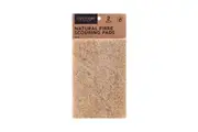 Clevinger 2Pcs Natural Fibre Scouring Pad