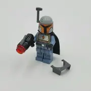 LEGO® STAR WARS™ 75267 Gray MANDALORIAN Minifigure™ with Visor Rangefinder Cape