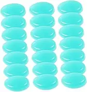 Toyvian 300pcs Glow The Dark Aquarium Stones Decorative Pebbles for Fish Tanks Gardens Replaceable Luminous Gravels for Freshwater Environments for Planters Outdoor Decor