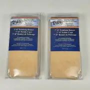 2 Pack Dico Synthetic Lambs Wool Fiber Pile Buffing Bonnet 7-8" 7410831 Washable