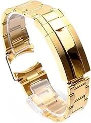 [TIME WARRIOR] Rolex 20MM Solid Gold Stainless Steel for Submariner, GMT-MASTER Watch Band Bracelet Strap With Logo