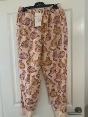 Peter Alexander Ladies Pyjama Pants Peach Cats Large