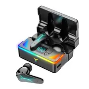 X7 Wireless Bluetooth Headphones HIFI Low Latency Headset Noise Reduction In-Ear Earbuds - Black