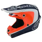 Troy Lee Helmet YOUTH SE 4 Corsa Nvy/ Org YL 112133005