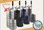 Snap On ChromeSocket Growler Set Mini Draft Beer Keg SSX22P140 NIB Free Shipping