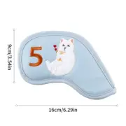 Golf Iron Head Cover Scratchproof Case Cats Pattern Case Golf Covers