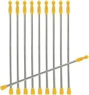 Milisten Sprayer Extension Wand 4pcs Sprayer Extension Pole with Gaskets Garden Sprayer Hose Attachment Watering Wand A