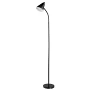 Globe Electric 12708 Black Led For Life Single Light 8"W Led Floor Lamp