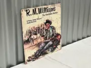 RM WILLIIAMS BOOTS METAL HEAVY DUTY SIGN 380 MM X 380 MM