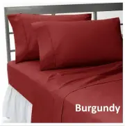 Royal Bedding 5 PCs Duvet Set+Fitted Sheet Egyptian Cotton AU Double All Color