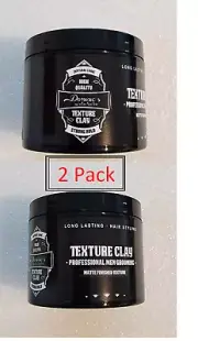 Dominic's Texture Clay 4.2 oz 2 Pack Compare to Layrite Deluxe Cement Clay NEW!