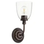 Rossington - 1 Light Wall Mount in Quorum Home Collection style - 5 inches wide