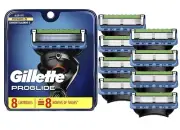 Gillette ProGlide Razor Blade Refills, 8 Count